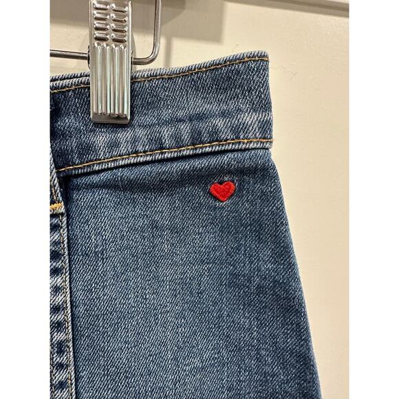 Sundry Denim Stars Skirt Size 28 - Picture 4 of 6